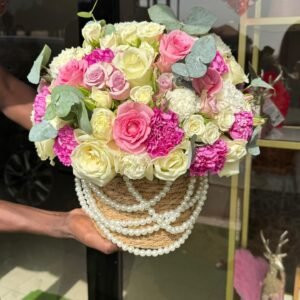 Panier Signature Perlé