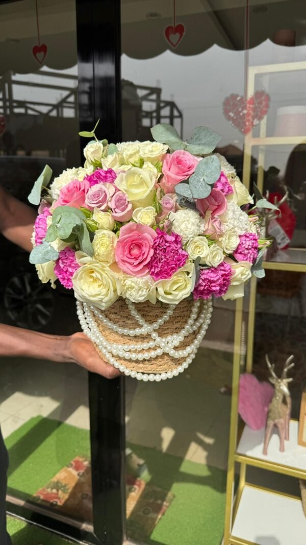 Panier Signature Perlé